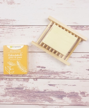 Marigold & Wheat Germs soap