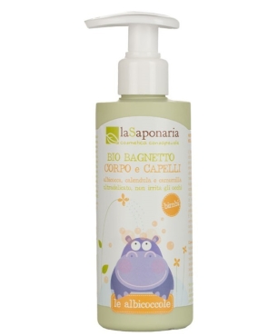 Organic Body and Hair Baby Wash
 FORMAT-190 ml
