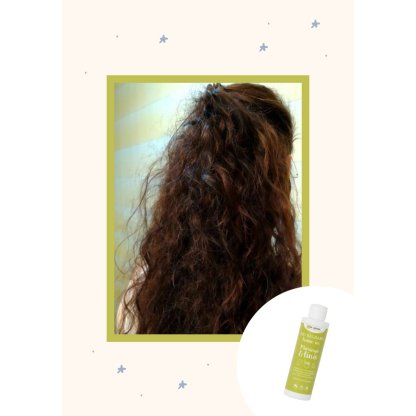 Leave-in organic conditioner with Moringa and Flaxseed oil