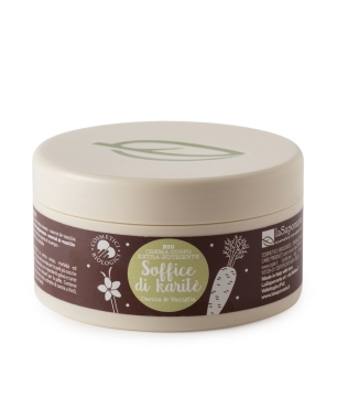 Nourishing body cream Carrot & Vanilla - Soffice di Karitè