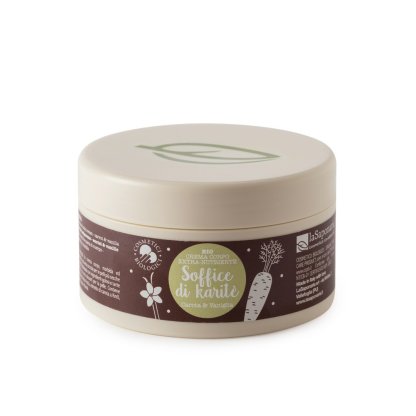 Nourishing body cream Carrot & Vanilla - Soffice di Karitè