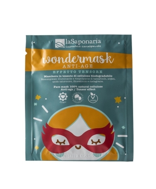 Wondermask - antiage face mask in natural cellulose
 FORMAT-10 ml