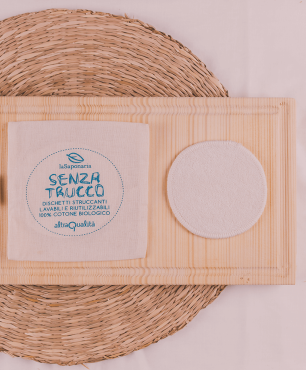 3 Organic Cotton make-up remover wipes