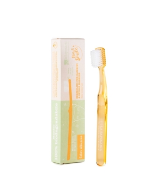 Vegetable fiber toothbrush for children