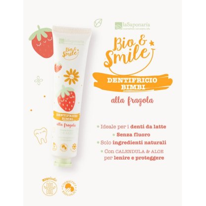 Strawberry toothpaste for kids