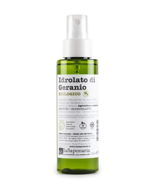 Organic Geranium Hydrolate
 FORMAT-100 ml