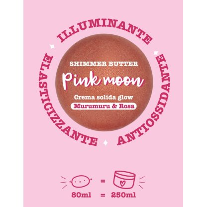 Solid Shimmer body Butter PINK MOON