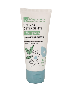 Deep Pure - Purifying facial cleansing gel
 FORMAT-100 ml