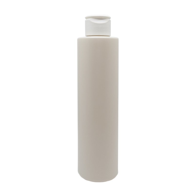 Bioplastic bottle with flip-top