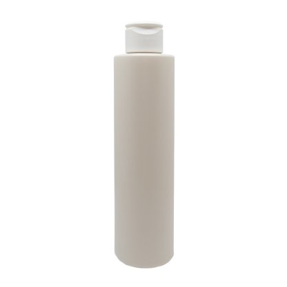 Bioplastic bottle with flip-top