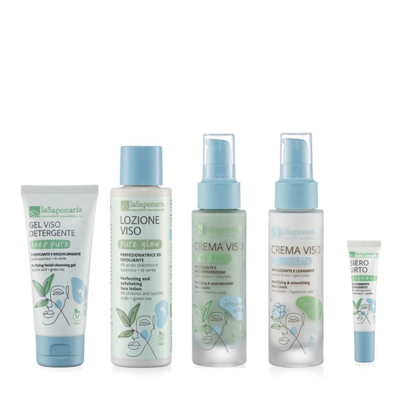 Face - Impure skin routine