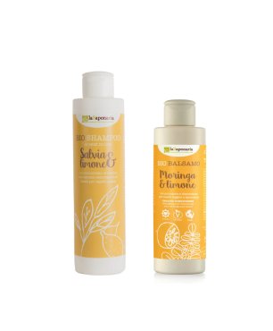 Volumizing kit for oily hair