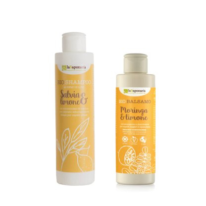 Volumizing kit for oily hair