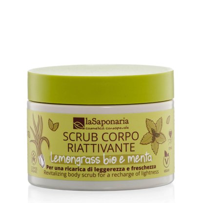 Revitalizing Body Scrub - Organic Lemongrass and Mint