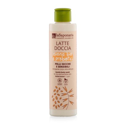 Shower Milk for Dry and Sensitive Skin - Organic Oat and Prebiotics