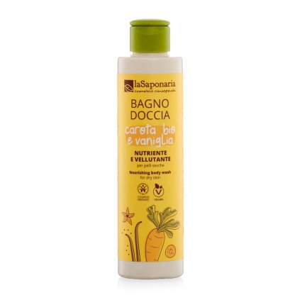 Delicate body cleanser carrot & vanilla – Dolce schiuma Delicate body cleanser carrot & vanilla – Dolce schiuma