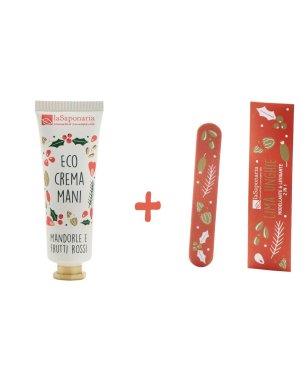 Treasure Chest - Almond & Red Fruits Hand Cream + “Party” Nail File