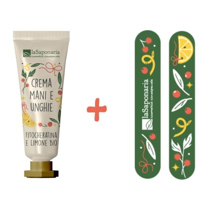 Treasure Chest – Phytokeratin & Lemon Hand Cream + “Winter Forest” Nail File