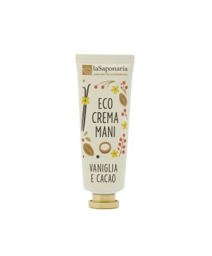 Eco hand cream vanilla and cocoa