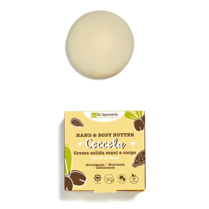 Hand and body solid butter Coccola