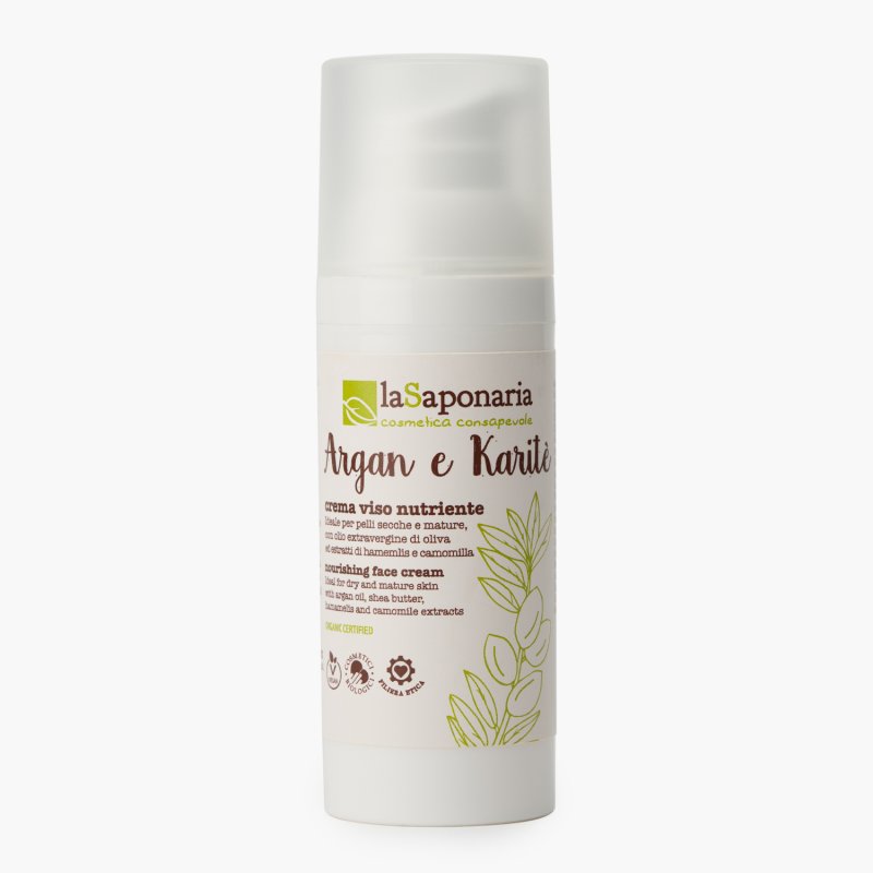 Nourishing facial cream - Argan & Shea Butter