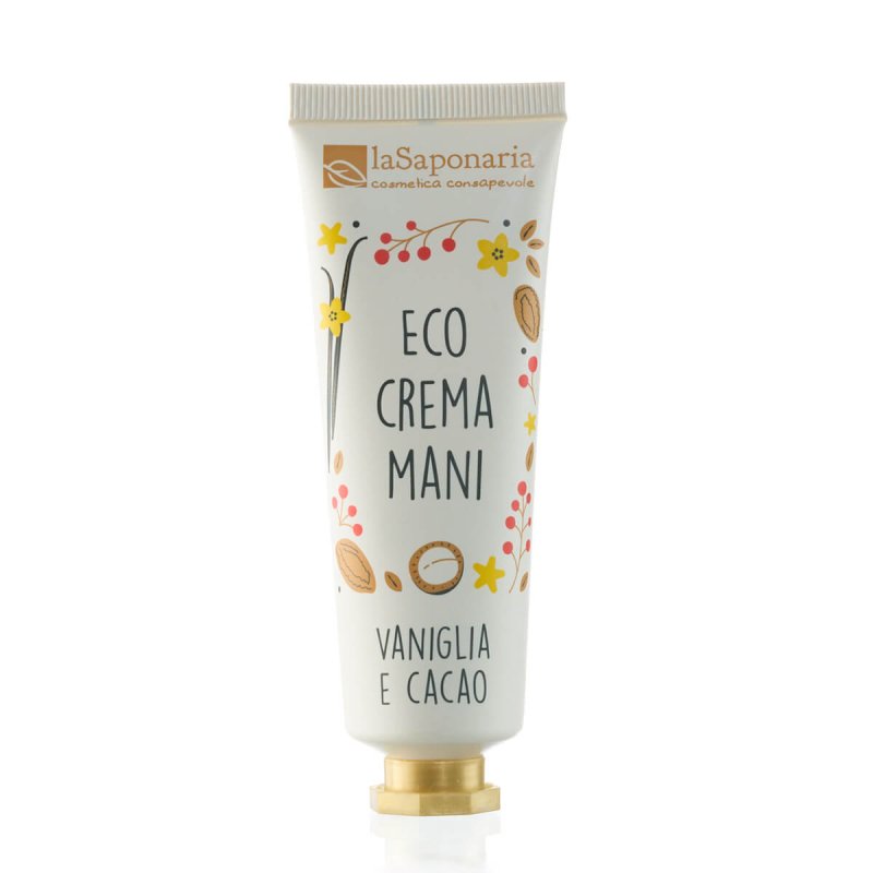 Eco hand cream vanilla and cocoa