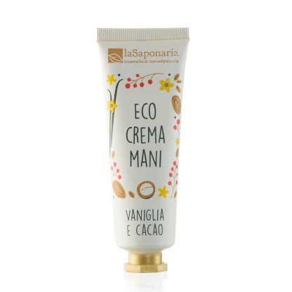 Eco hand cream vanilla and cocoa