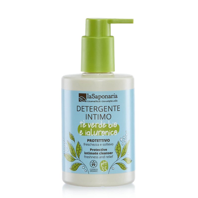 Protective Intimate Cleanser - Organic Green Tea & Hyaluronic Acid