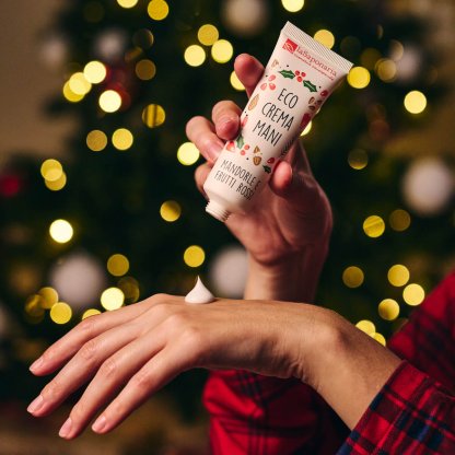 Eco-hand cream Almonds and Red fruits
