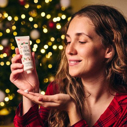 Eco-hand cream Almonds and Red fruits