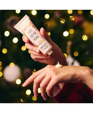 Eco hand cream vanilla and cocoa