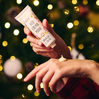 Eco hand cream vanilla and cocoa