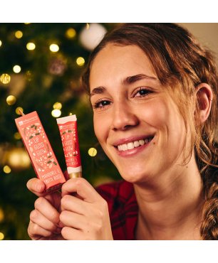Glow Lip gloss - Almonds and Red Berries