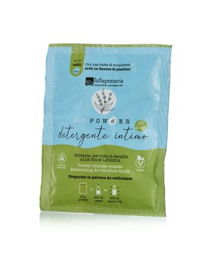 Powdered Intimate Wash to rehydrate - Aloe & Lavender