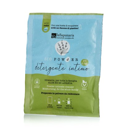 Powdered Intimate Wash to rehydrate - Aloe & Lavender