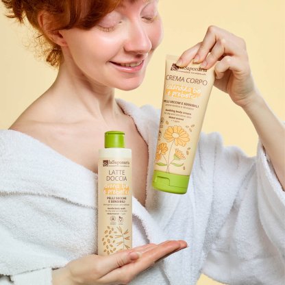 Dry and Sensitive Skin Body Cream – Organic Calendula and Prebiotics