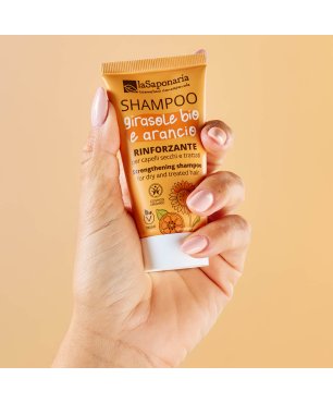Travel-size Strengthening Shampoo - Organic Sunflower and Orange