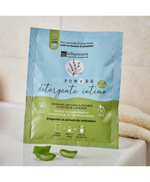Powdered Intimate Wash to rehydrate - Aloe & Lavender