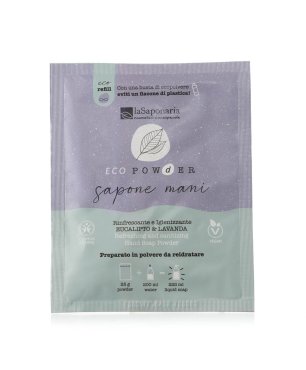 Powdered sanitizing hand soap