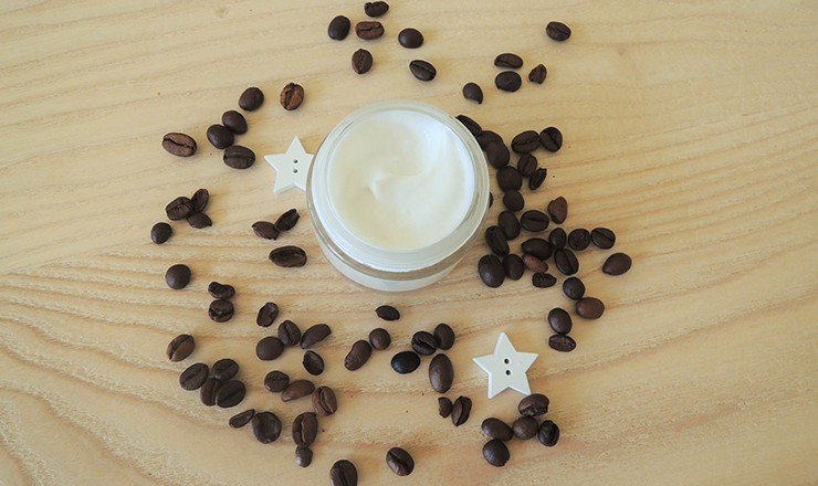 Caffeine face cream